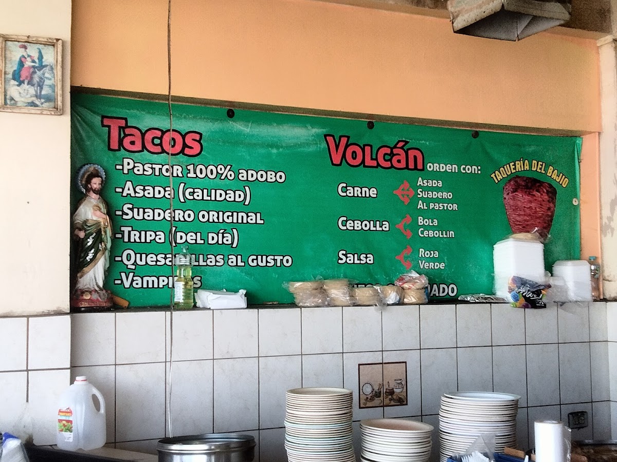 Taqueria el Bajio Menu - Image 1